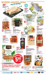 Gazetka promocyjna E Leclerc - Gazetka - ważna od 05.08 do 05.08.2023 - strona 10 - produkty: Piec, Sałatka, Pierogi, Sos, Ser, Pur, Skrzydełka pieczone, Krokiety, Zupa, Miruna, Zupa pomidorowa, Tusz, Sałatka warzywna, Sałat, Virtu, Kapustą, Sushi, Kotlet, Pudełko, Dorsz, Grill, Lazur, Szpinak, Lisner, Fa