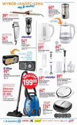Gazetka promocyjna E Leclerc - Gazetka - ważna od 05.08 do 05.08.2023 - strona 22 - produkty: Odkurzacz, Młynek do kawy, Latarka LED, Papier, Blender, Grill kontaktowy, Czajnik, Lokówka, Młynek, Toster, Golarka, Tarka, Silan, Latarka, Powerbank, Grill, Akumulator