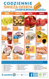 Gazetka promocyjna E Leclerc - Gazetka - ważna od 05.08 do 05.08.2023 - strona 24 - produkty: Kurczak, Sałatka, Ketchup, Ser, Papier, Papryka, Ziemniaki, Sałat, Pudliszki, Masło, Pomidory, Fa