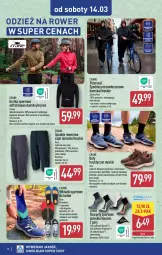 Gazetka promocyjna Aldi - Artykuły przemysłowe i tekstylia - Gazetka - ważna od 14.03 do 14.03.2026 - strona 8 - produkty: Top, Por, Buty, Kurtka, Karp, Rower, Sport, Spodnie, Wkładki, Olma