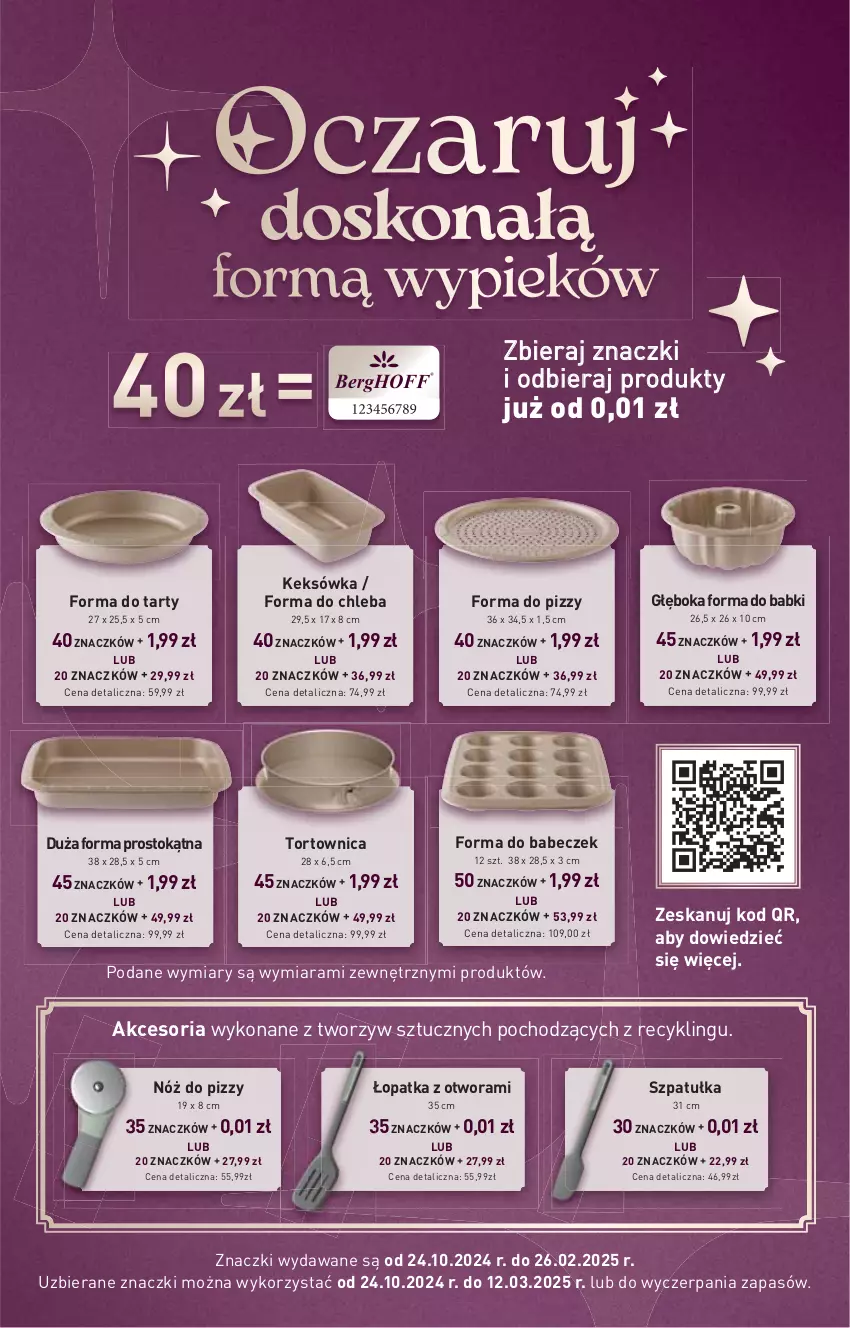 Gazetka promocyjna Stokrotka - Supermarket - ważna 30.10 do 06.11.2024 - strona 26 - produkty: Chleb, Keksówka, Szpatułka, Tortownica