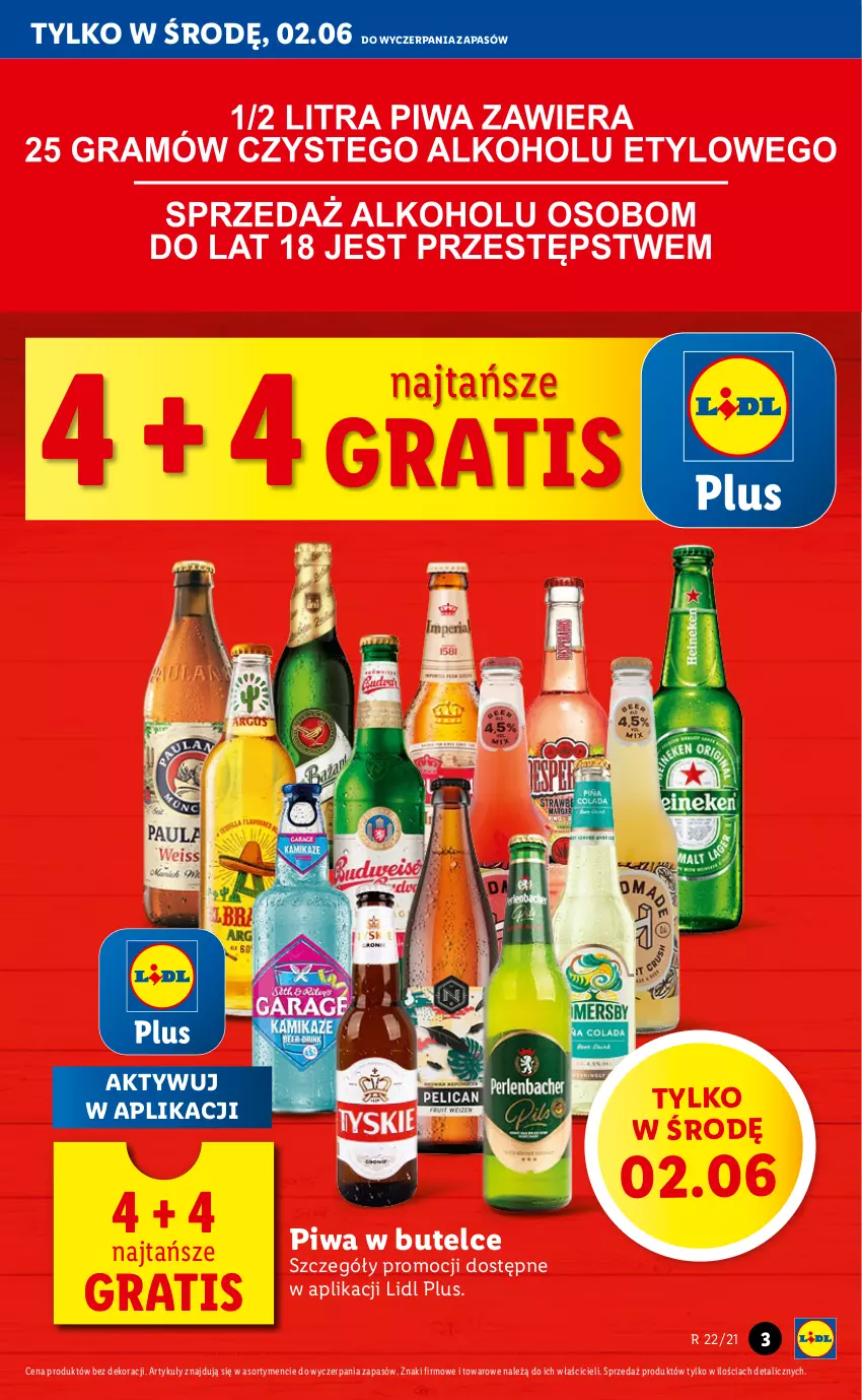 Gazetka promocyjna Lidl - GAZETKA - ważna 31.05 do 02.06.2021 - strona 3 - produkty: Gra, Piwa