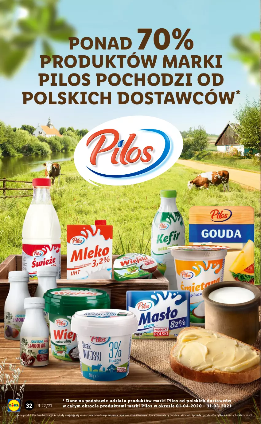 Gazetka promocyjna Lidl - GAZETKA - ważna 31.05 do 02.06.2021 - strona 32 - produkty: Pilos