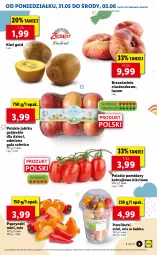Gazetka promocyjna Lidl - GAZETKA - Gazetka - ważna od 02.06 do 02.06.2021 - strona 9 - produkty: Pomidorki, Kiwi, Brzoskwinie, Dzieci, Gala, Pomidory, Jabłka