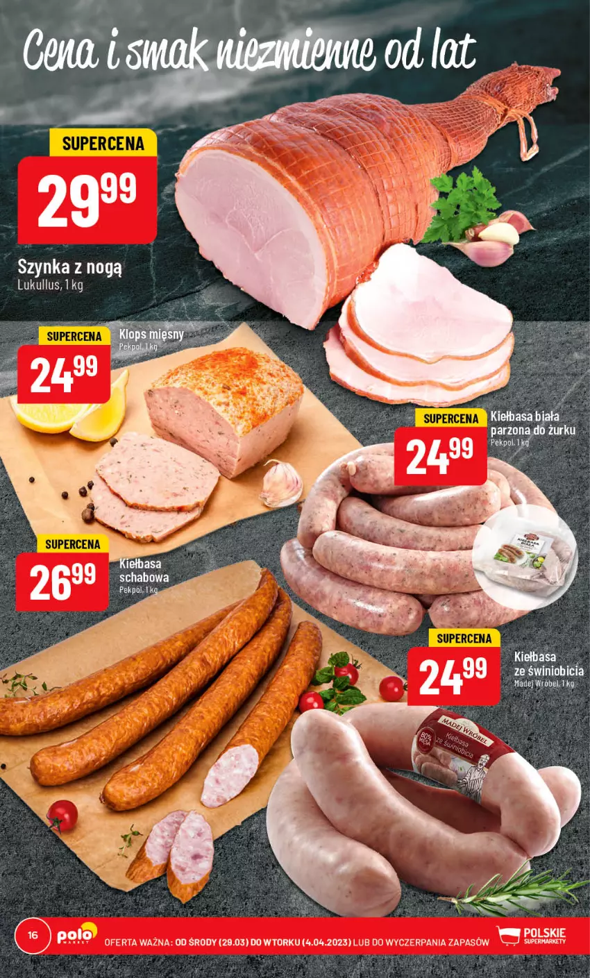 Gazetka promocyjna PoloMarket - Gazetka pomocyjna - ważna 29.03 do 04.04.2023 - strona 16 - produkty: BIC, Pekpol