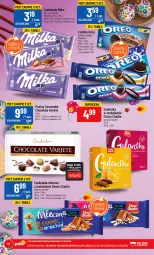 Gazetka promocyjna PoloMarket - Gazetka pomocyjna - Gazetka - ważna od 04.04 do 04.04.2023 - strona 38 - produkty: Ciastka, Praliny, Czekolada mleczna, Czekolada, Galaretka, Gala, Oreo, Milka