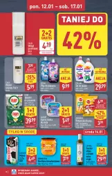 Gazetka promocyjna Aldi - Pełna oferta - Gazetka - ważna od 17.01 do 17.01.2027 - strona 18 - produkty: Gin, Gra, Tablet, Konfitura, Płyn do płukania, Przysmaki, Fairy, Oliwa z oliwek, Zmywarki, Olej, Tabletki do zmywarki, Pedigree, Wkład olejowy, Mleko, Fa, Oliwa