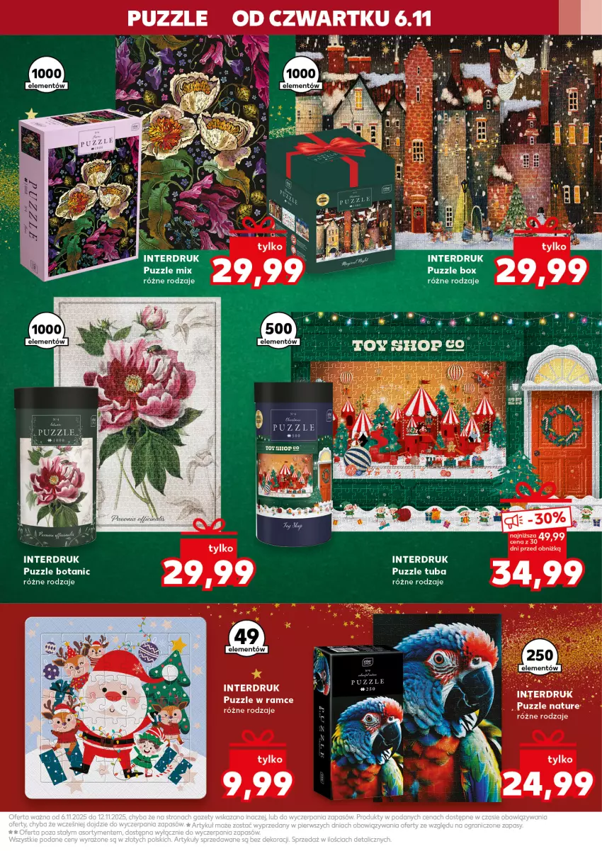 Gazetka promocyjna Kaufland - Kaufland - ważna 06.11 do 12.11.2025 - strona 23 - produkty: Puzzle