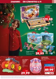 Gazetka promocyjna Kaufland - Kaufland - Gazetka - ważna od 12.11 do 12.11.2025 - strona 36 - produkty: Gry, Gra, Pojazd, Ravensburger, Burger, Pudełko, Monster truck, Gra familijna, Drzwi, Hot Wheels, Pluszak, Fa