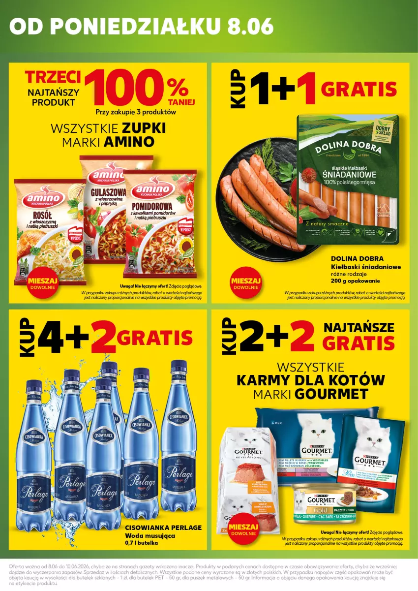 Gazetka promocyjna Kaufland - Mocny Start - ważna 08.06 do 10.06.2026 - strona 3 - produkty: Danio, Pur, Purina, Rosół