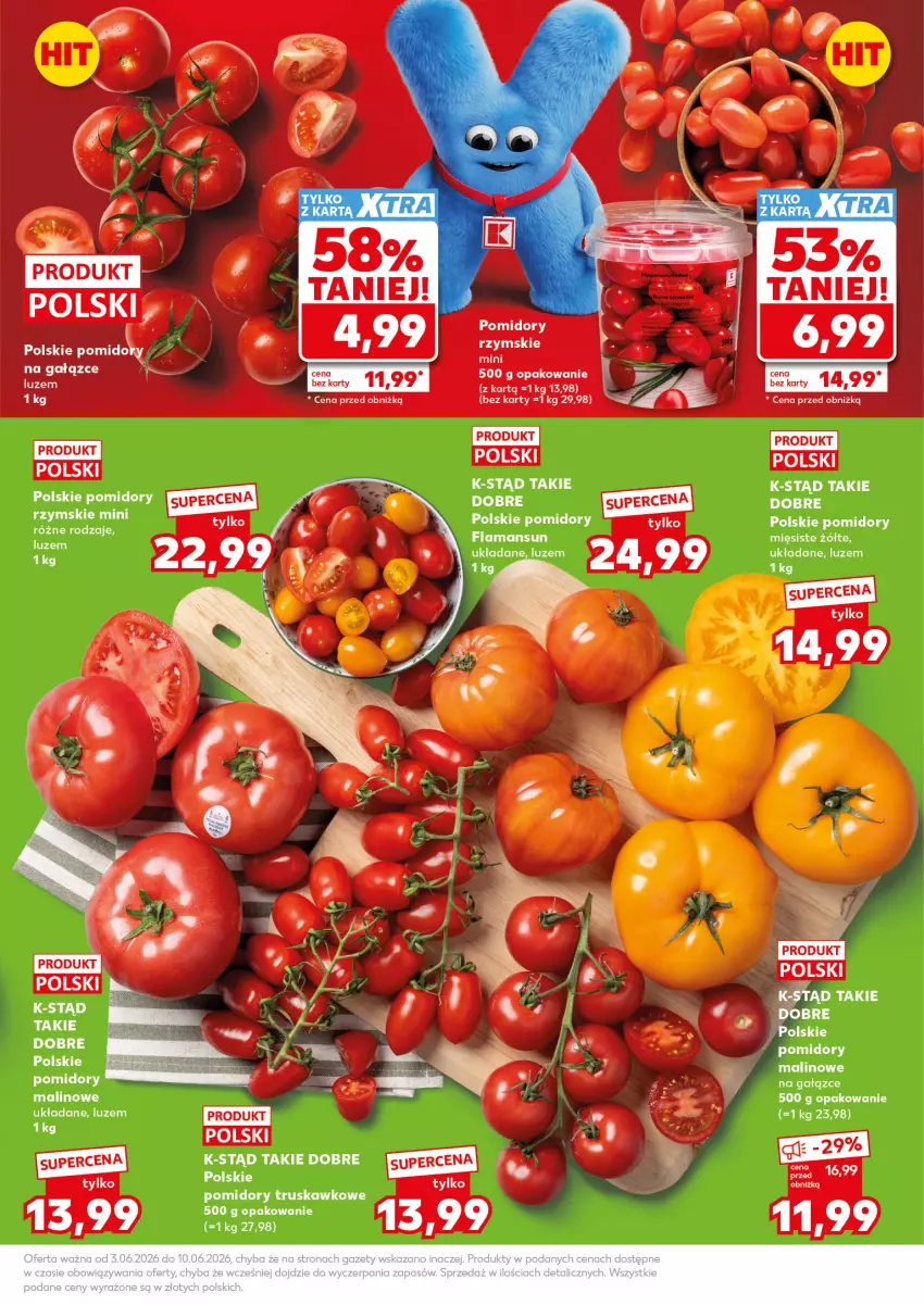 Gazetka promocyjna Kaufland - Mocny Start - ważna 08.06 do 10.06.2026 - strona 7 - produkty: LG, Pomidory