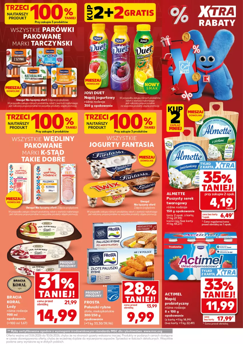 Gazetka promocyjna Kaufland - Mocny Start - ważna 08.06 do 10.06.2026 - strona 9 - produkty: Paluszki rybne, Polędwica, Tarczyński