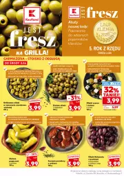 Gazetka promocyjna Kaufland - Mocny Start - Gazetka - ważna od 10.06 do 10.06.2026 - strona 16 - produkty: Makaron, Ser, Oliwki, Pojemnik, Sałat, Serek, Oliwki czarne, Suszone pomidory, Grill, Olej, Pomidory