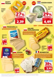 Gazetka promocyjna Kaufland - Mocny Start - Gazetka - ważna od 10.06 do 10.06.2026 - strona 17 - produkty: Mozzarella, Sok, Ser, Salami, Sokołów, Ser pleśniowy, Gouda, LG