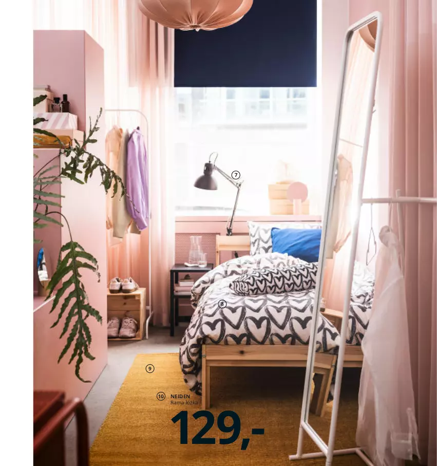 Gazetka promocyjna Ikea - Ikea 2021 - ważna 01.01 do 31.12.2021 - strona 119 - produkty: Rama, Rama łóżka