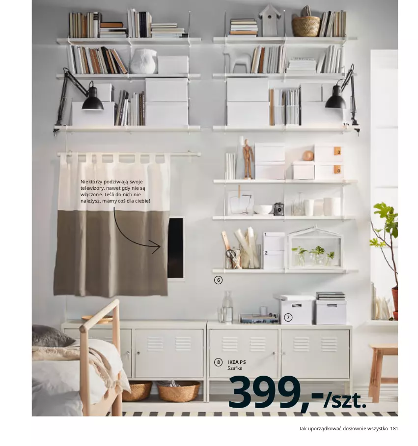 Gazetka promocyjna Ikea - Ikea 2021 - ważna 01.01 do 31.12.2021 - strona 181 - produkty: Por, Szafka, Telewizor, Telewizory