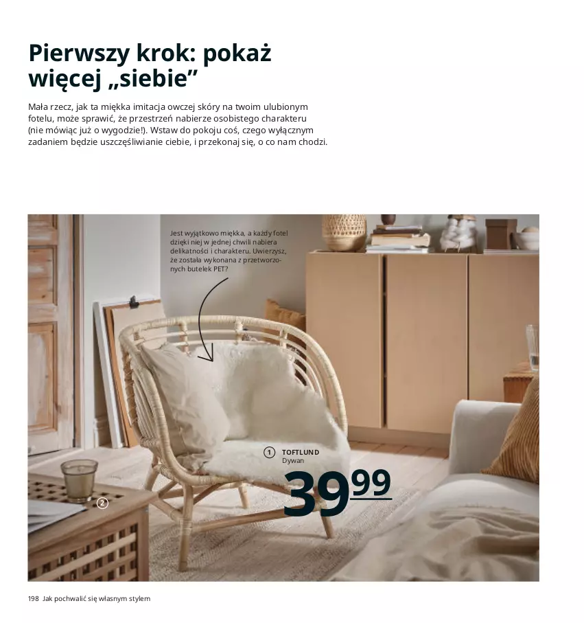 Gazetka promocyjna Ikea - Ikea 2021 - ważna 01.01 do 31.12.2021 - strona 198 - produkty: Dywan, Fotel