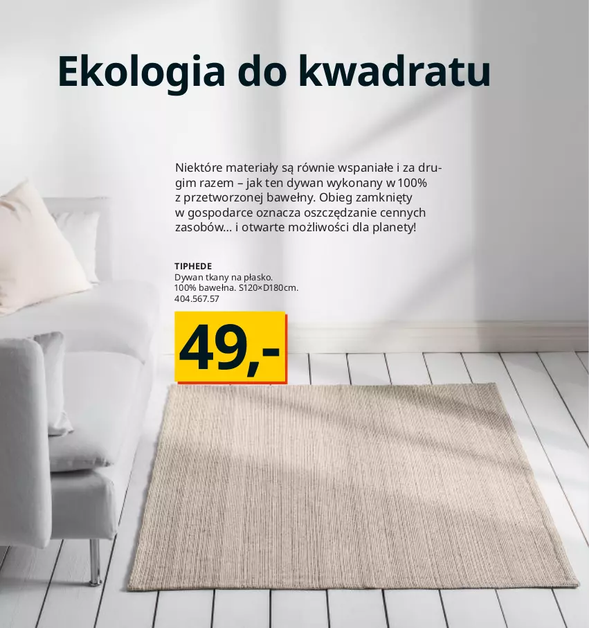 Gazetka promocyjna Ikea - Ikea 2021 - ważna 01.01 do 31.12.2021 - strona 215 - produkty: Dywan, Wełna