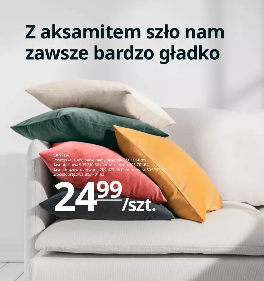 Gazetka promocyjna Ikea - Ikea 2021 - ważna 01.01 do 31.12.2021 - strona 233 - produkty: Aksam, Poszewka