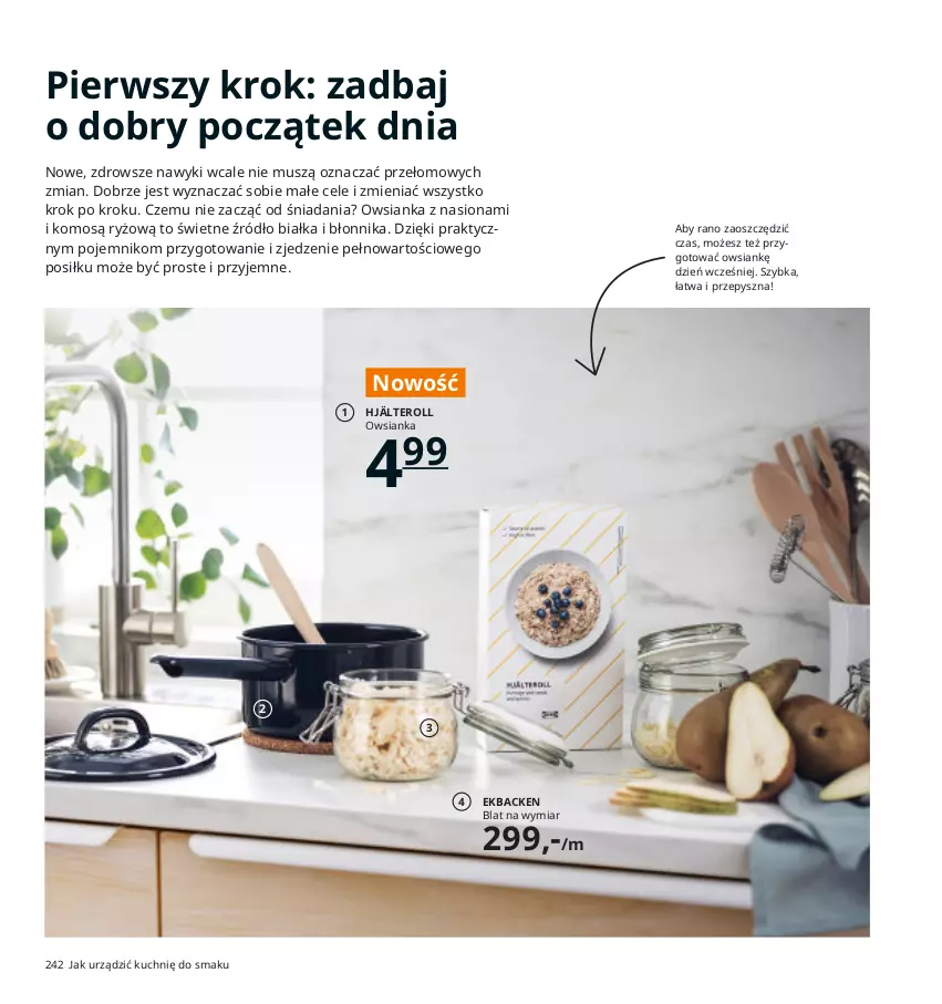 Gazetka promocyjna Ikea - Ikea 2021 - ważna 01.01 do 31.12.2021 - strona 242 - produkty: Mus, Owsianka, Pojemnik, Ryż
