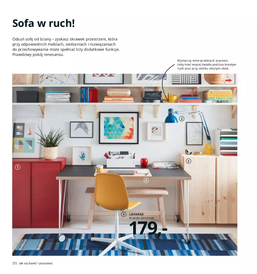 Gazetka promocyjna Ikea - Ikea 2021 - ważna 01.01 do 31.12.2021 - strona 272 - produkty: Fa, Krzesło, Krzesło obrotowe, Sofa, Stolik