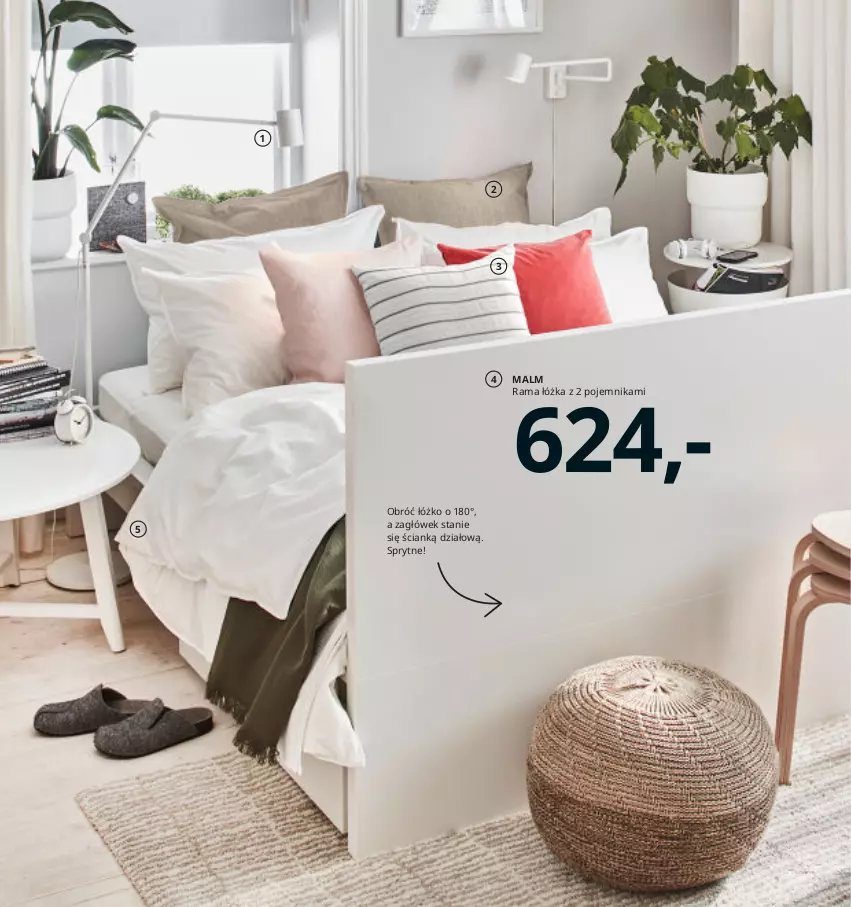 Gazetka promocyjna Ikea - Ikea 2021 - ważna 01.01 do 31.12.2021 - strona 32 - produkty: Malm, Pojemnik, Rama, Rama łóżka, Zagłówek