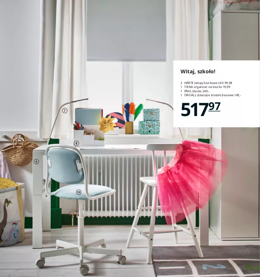 Gazetka promocyjna Ikea - Ikea 2021 - ważna 01.01 do 31.12.2021 - strona 37 - produkty: Biurko, Biuro, Dzieci, Krzesło, Organizer