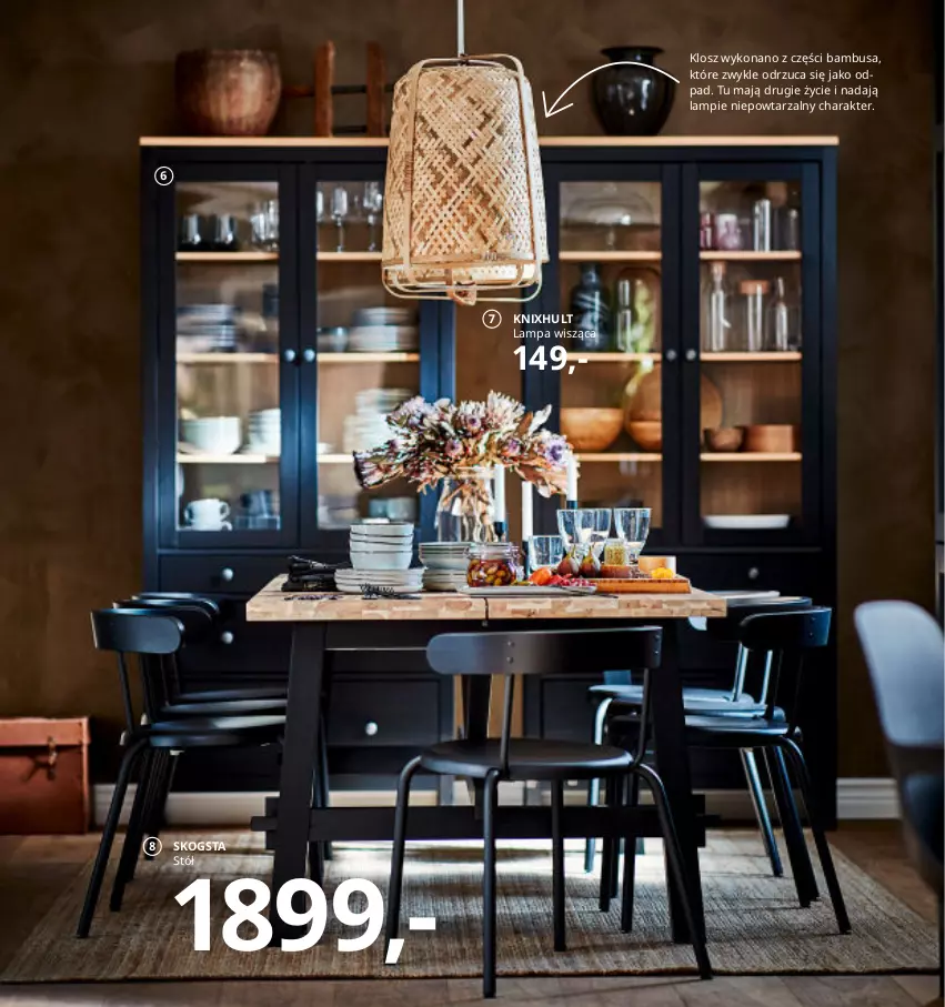 Gazetka promocyjna Ikea - Ikea 2021 - ważna 01.01 do 31.12.2021 - strona 51 - produkty: Lampa, Lampa wisząca, Stół