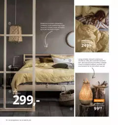 Gazetka promocyjna Ikea - Ikea 2021 - Gazetka - ważna od 31.12 do 31.12.2021 - strona 112 - produkty: Rama, Pościel, Puder, Rama łóżka, Komplet pościeli, Lampa, Lampa stołowa