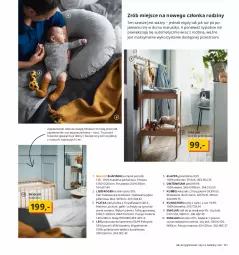 Gazetka promocyjna Ikea - Ikea 2021 - Gazetka - ważna od 31.12 do 31.12.2021 - strona 121 - produkty: Piec, Pled, Papier, Stolik nocny, Rama, Pościel, Wieszak, Stolik, Stół, Poszewka, Uchwyty, Materac, Tera, Wełna, Rama łóżka, Haczyk, Płyta, Komplet pościeli, Poduszka, Karmi