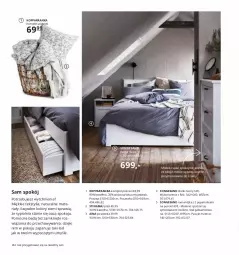 Gazetka promocyjna Ikea - Ikea 2021 - Gazetka - ważna od 31.12 do 31.12.2021 - strona 142 - produkty: Piec, Pled, Sypialnia, Stolik nocny, Rama, Pościel, Stolik, Pojemnik, Poszewka, Materac, Tera, Wełna, Rama łóżka, Komplet pościeli, Meble