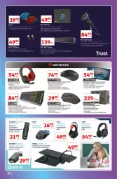 Gazetka promocyjna Auchan - Gazetka Znane Lubiane Marki Hipermarkety - Gazetka - ważna od 14.09 do 14.09.2022 - strona 32 - produkty: Sok, Por, Gra, Przewód, Słuchawki, Klawiatura, Głośnik, Mikrofon, Podkładka, Mysz, Słuchawki gamingowe, Waga, PLATINET, Podkład