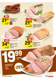 Gazetka promocyjna Intermarche - Zwyciężamy - Gazetka - ważna od 21.06 do 21.06.2021 - strona 15 - produkty: Piec, Madej Wróbel, Duda, Szynka, Kiełbasa krucha, Rolada, Schab pieczony, Gala, Kiełbasa
