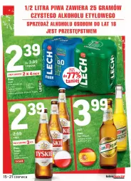 Gazetka promocyjna Intermarche - Zwyciężamy - Gazetka - ważna od 21.06 do 21.06.2021 - strona 3 - produkty: Piwo, Tyskie