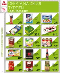 Gazetka promocyjna Selgros - Extra Oferta - Gazetka - ważna od 31.03 do 31.03.2022 - strona 36 - produkty: Mozzarella, Koncentrat pomidorowy, Kawa rozpuszczalna, Sos, Ser, Parówki, Gorgonzola, Bulion, Kawa, Sos sojowy, Parówki z indyka, Lion, Mleczko, Kabanos, Cieciorka, Gouda, Jacobs, Masło, Orka, Kukurydza, Kokos, LG