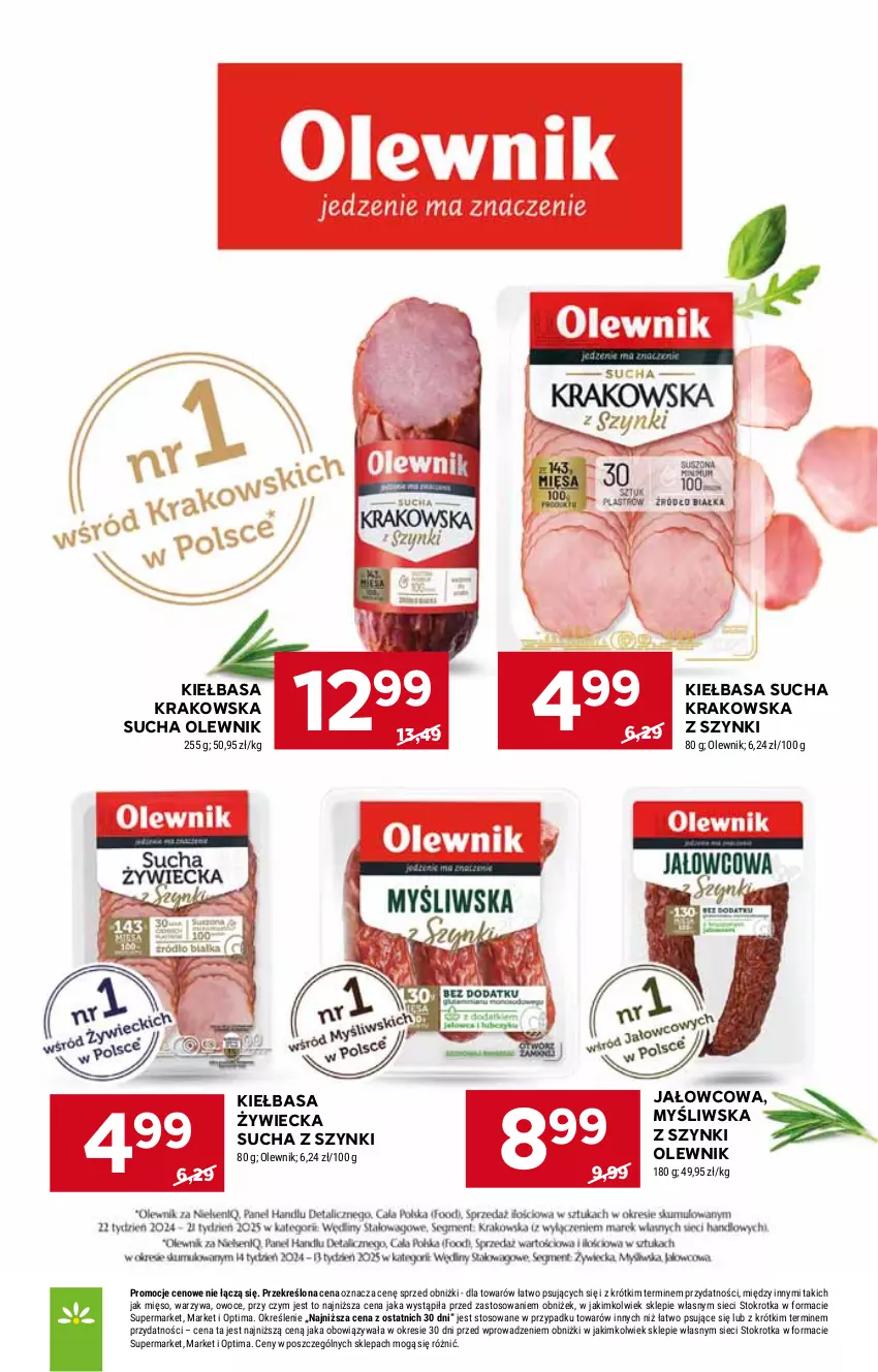 Gazetka promocyjna Stokrotka - Market - ważna 14.05 do 20.05.2026 - strona 10 - produkty: HP, Kiełbasa, Kiełbasa krakowska, Olewnik