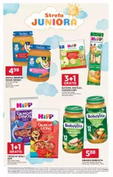 Gazetka promocyjna Stokrotka - Market - Gazetka - ważna od 20.05 do 20.05.2026 - strona 32 - produkty: HiPP, Warzywa, Ser, Mus, Gra, Gerber, BoboVita, Chrupki, Optima, Tonik, Baton, Owoce, Deser, Mięso