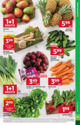 Gazetka promocyjna Stokrotka - Market - Gazetka - ważna od 20.05 do 20.05.2026 - strona 7 - produkty: Warzywa, Por, Gra, Sałata masłowa, Ananas, Sałat, Optima, Buraki, Owoce, Grunt, Masło, Mango, Rzodkiewka, Mięso