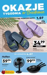 Gazetka promocyjna Biedronka - Gazetka - ważna od 13.07 do 13.07.2024 - strona 1 - produkty: Klapki, Biurko, Figi