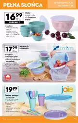 Gazetka promocyjna Biedronka - Gazetka - ważna od 13.07 do 13.07.2024 - strona 23 - produkty: Durszlak, Pojemnik, Sałat, Talerz, Pojemnik do przechowywania, Suszarka, Miska