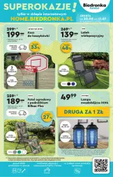 Gazetka promocyjna Biedronka - Gazetka - ważna od 13.07 do 13.07.2024 - strona 33 - produkty: Gra, Kosz, Fotel, Lampa