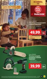 Gazetka promocyjna Lidl - KATALOG ZABAWKI - Gazetka - ważna od 24.12 do 24.12.2024 - strona 53 - produkty: Parkside, Młot udarowy, Szlifierka kątowa, Wiertarkowkrętarka, Tarka, Wkrętak akumulatorowy, Wkręt, Młot, Wkrętarka, Szlifierka, Akumulator