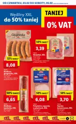 Gazetka promocyjna Lidl - GAZETKA - Gazetka - ważna od 05.02 do 05.02.2022 - strona 3 - produkty: Ser, Kindziuk, Szynka konserwowa, Szynka, Pieprz