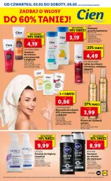 Gazetka promocyjna Lidl - GAZETKA - Gazetka - ważna od 05.02 do 05.02.2022 - strona 49 - produkty: Nivea Men, Emulsja, Sos, Lactacyd, Szampon, Lakier do włosów, Olej, Nivea, Lakier