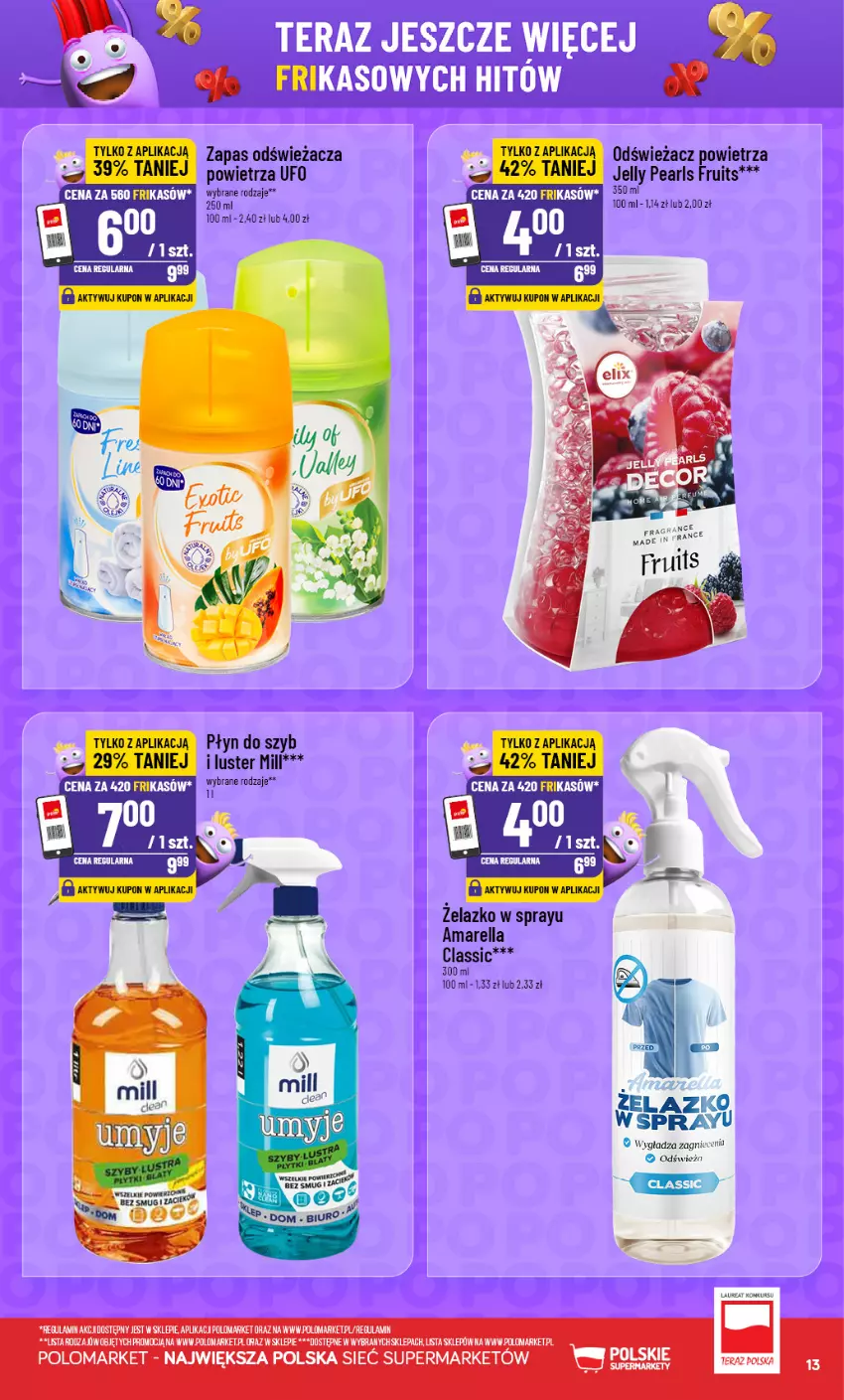 Gazetka promocyjna PoloMarket - Katalog Frikasy 15.07 - ważna 15.07 do 21.07.2026 - strona 13 - produkty: LG, Płyn do szyb, Tera