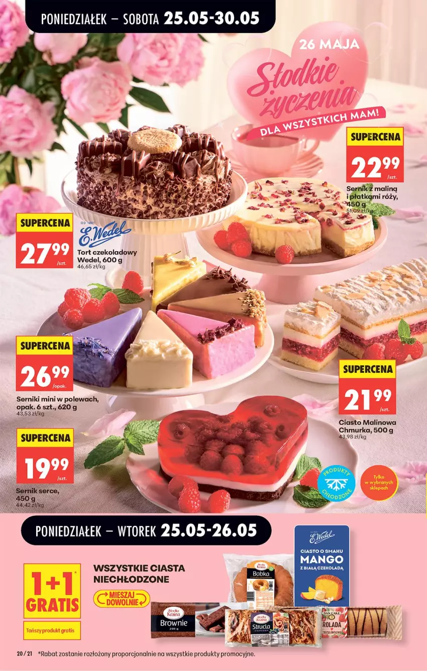 Gazetka promocyjna Biedronka - Od Poniedziałku - ważna 25.05 do 30.05.2026 - strona 22 - produkty: LG, Mango, Por, Ser