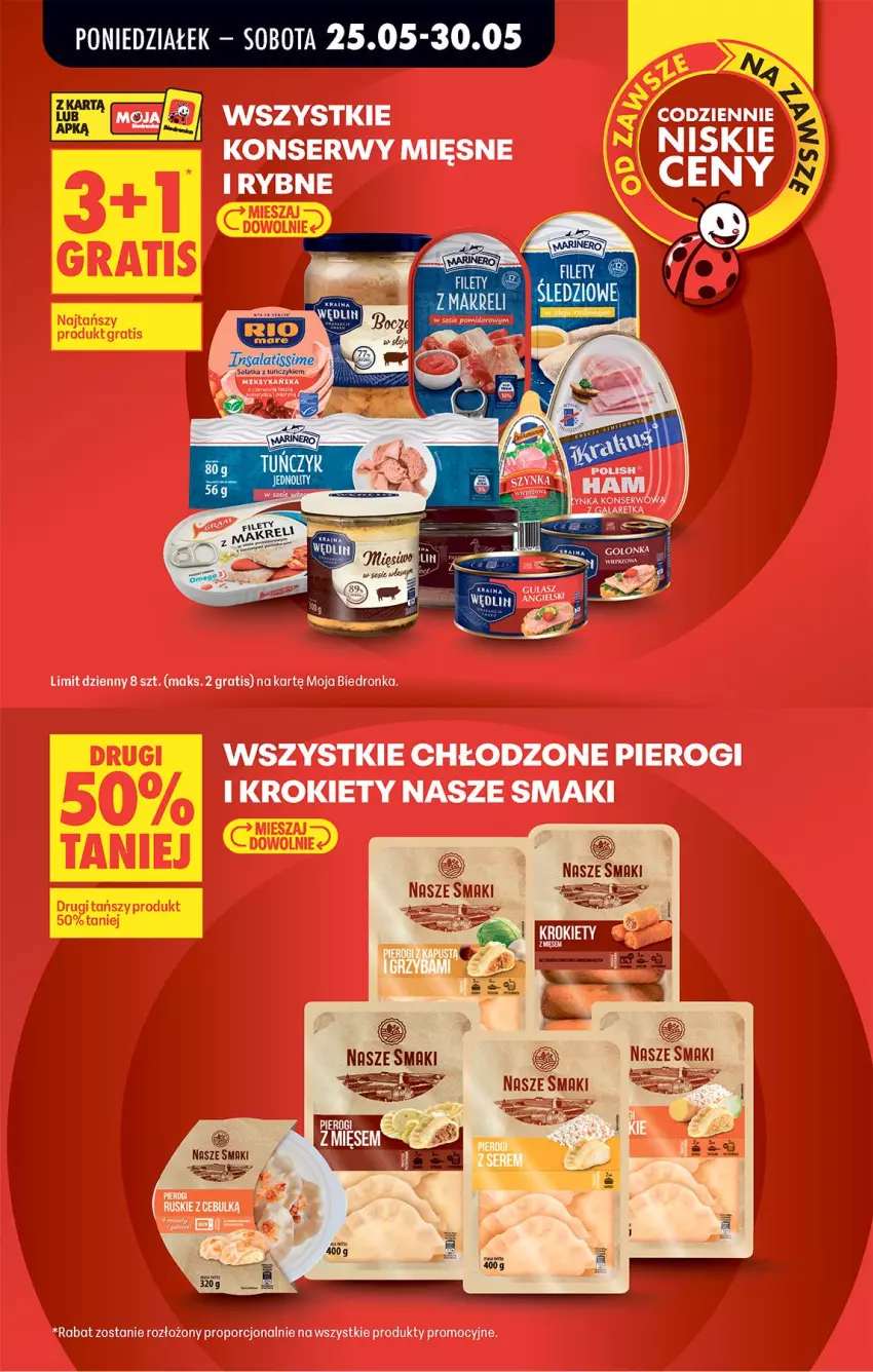 Gazetka promocyjna Biedronka - Od Poniedziałku - ważna 25.05 do 30.05.2026 - strona 7 - produkty: Fa, Gra, Krokiety, Moda, Pierogi, Por, Ser