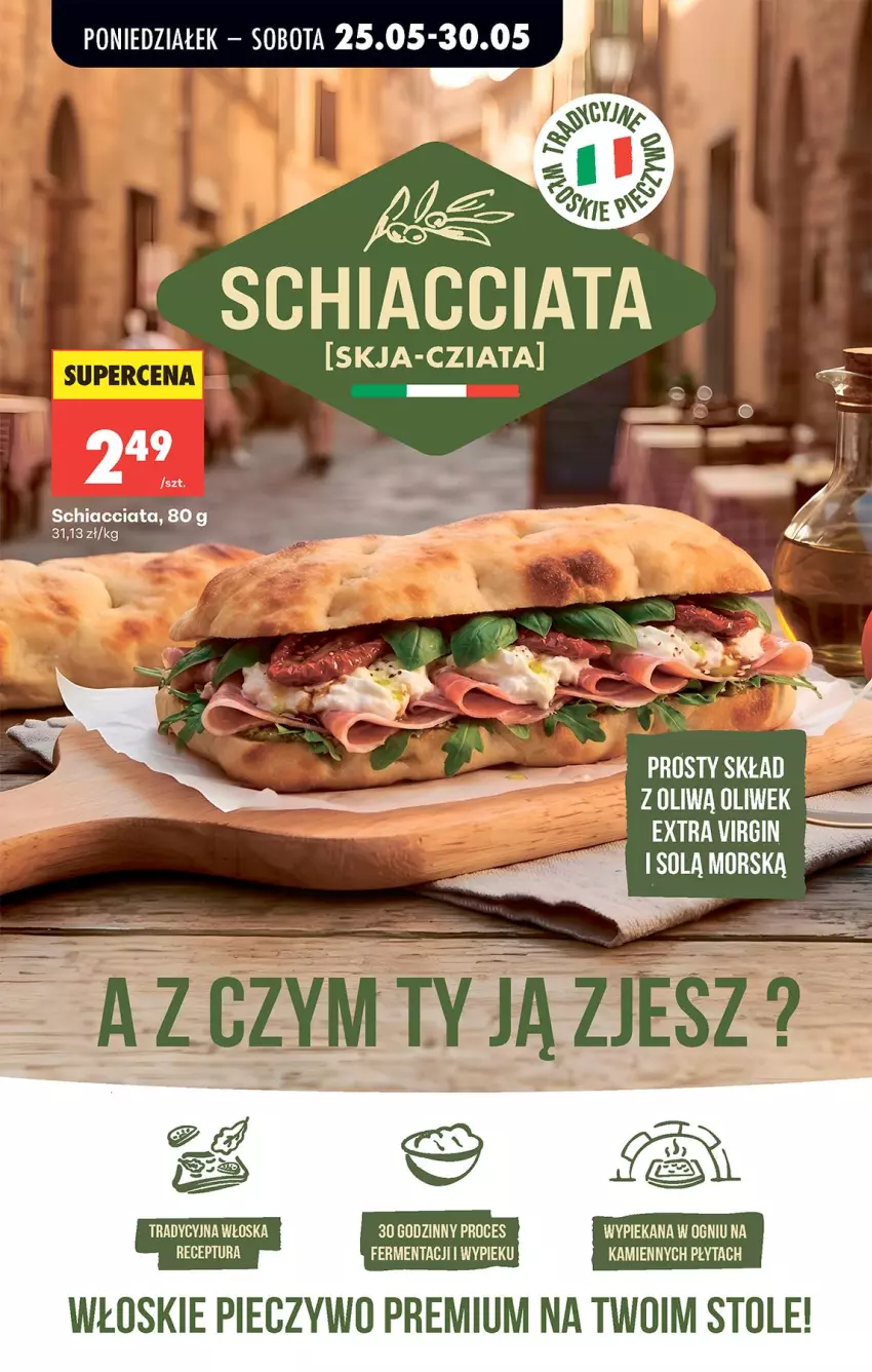 Gazetka promocyjna Biedronka - Od Poniedziałku - ważna 25.05 do 30.05.2026 - strona 77 - produkty: Chia, Ole!, Piec, Pieczywo, Płyta