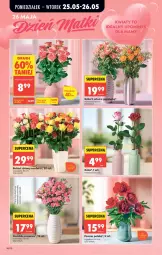 Gazetka promocyjna Biedronka - Od Poniedziałku - Gazetka - ważna od 30.05 do 30.05.2026 - strona 14 - produkty: Sok, Róża, Wazon, Bukiet