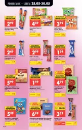 Gazetka promocyjna Biedronka - Od Poniedziałku - Gazetka - ważna od 30.05 do 30.05.2026 - strona 48 - produkty: Kit Kat, Ser, Gra, Orzeszki, Chałwa, Bonitki, Twix, Snickers, Sezam, 7 Days, Rogal, Rodzynki, Baton, Knoppers, Deser, Kakao, Mamba, Guma rozpuszczalna, Fa